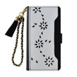 牛革素材の手帳型ケース