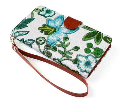 手帳型 スマホケース 花柄 プリントフ ラワー 可愛い