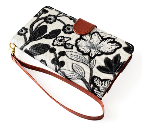 手帳型 スマホケース 花柄 プリントフ ラワー 可愛い