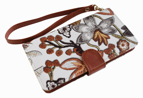 手帳型 スマホケース 花柄 プリントフ ラワー 可愛い